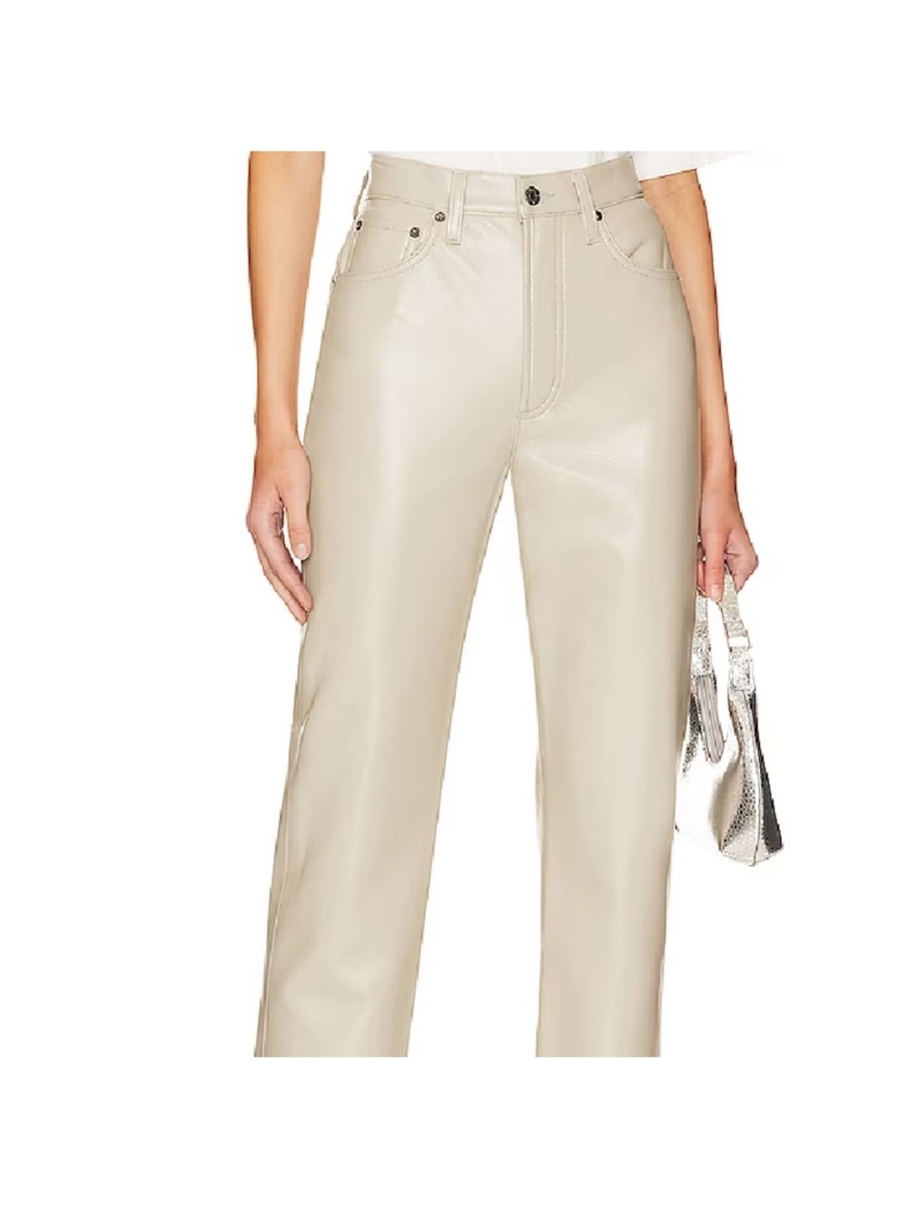 AGOLDE 90’s Pinch Waist Leather Pants